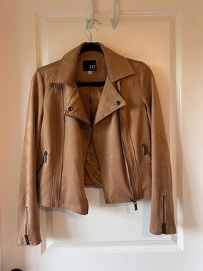 Brown suede jacket